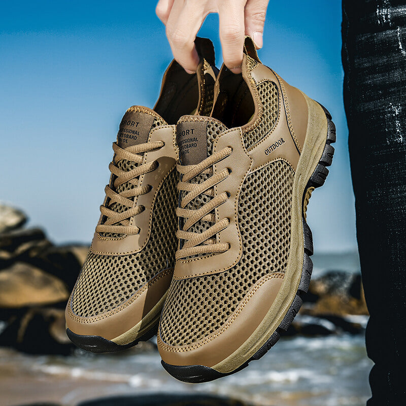 Lightweight Breathable Outdoor Trekking and Trail Shoes