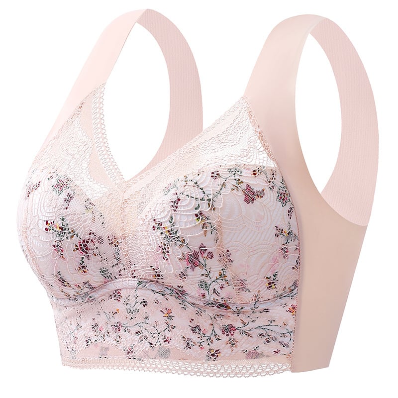 š„Last Day Buy 1 Get 2 Freeš„-Plus Size Seamless Push Up Wireless Bra