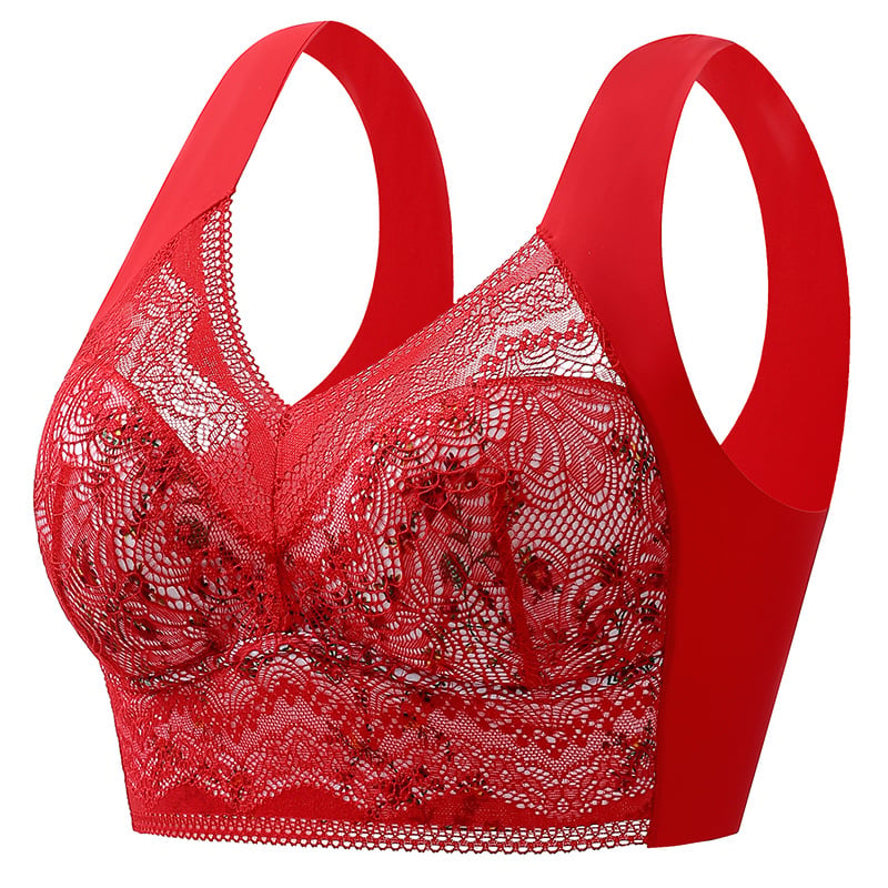 š„Last Day Buy 1 Get 2 Freeš„-Plus Size Seamless Push Up Wireless Bra