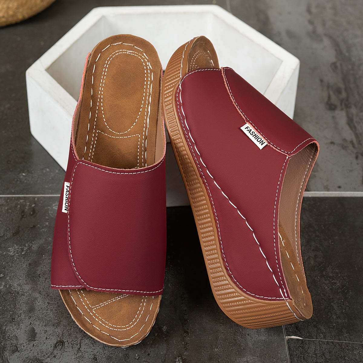 Isabella | Sandal with 6cm Comfort Sole