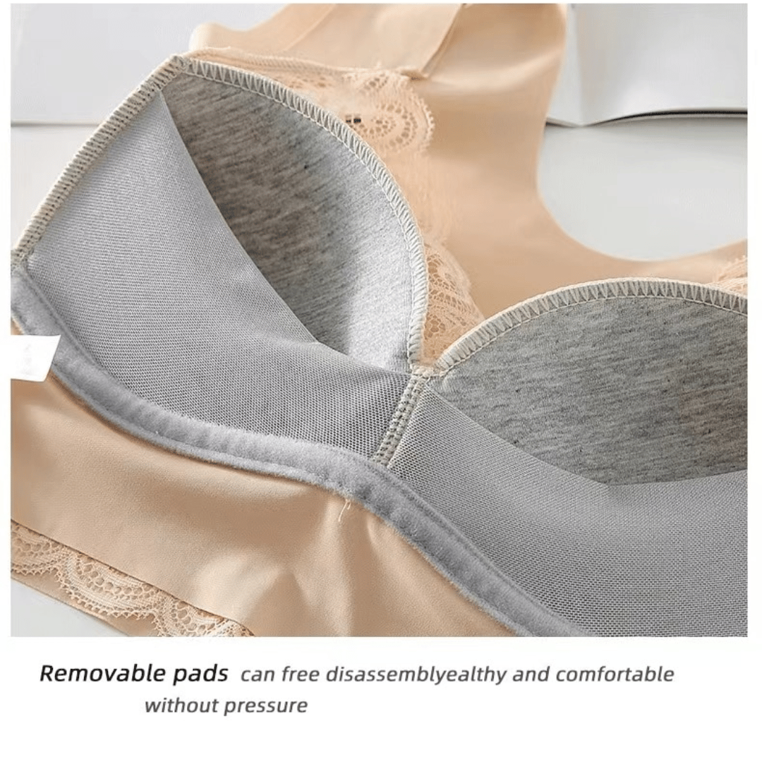 š„Last Day Buy 1 Get 2 Freeš-Seamless Bra Wireless Push Up Lace Bra