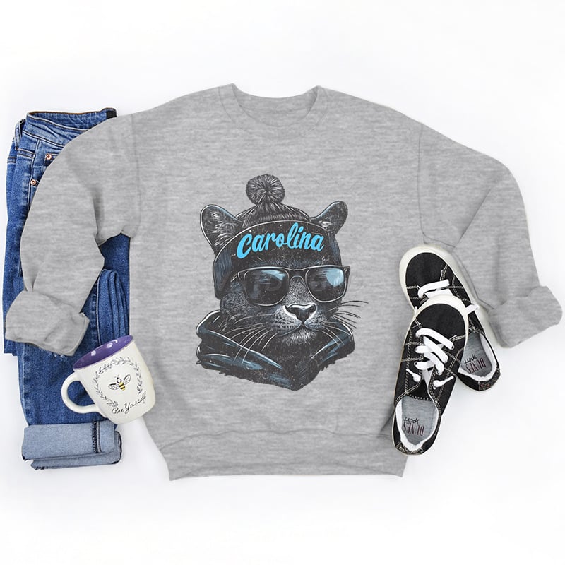 Spirit Animal Football Graphic Sweatshirts - City Animal Sports Pullover