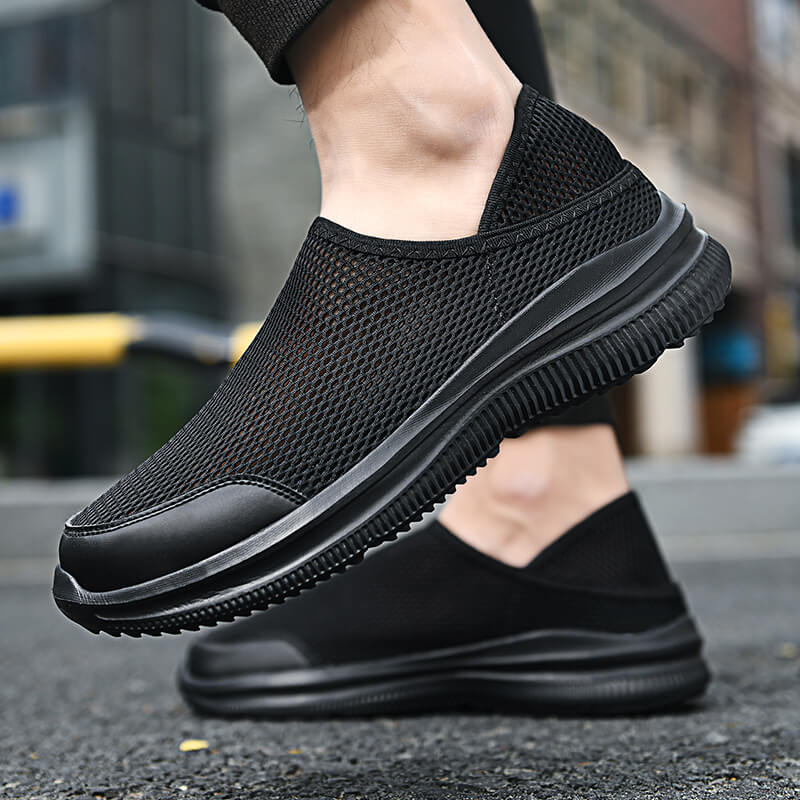 Men's Breathable Mesh Slip On Sneakers