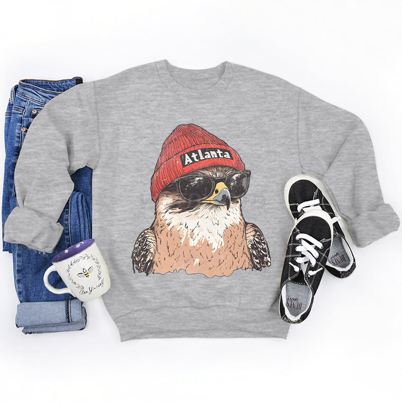 Spirit Animal Football Graphic Sweatshirts - City Animal Sports Pullover
