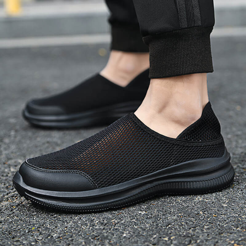 Men's Breathable Mesh Slip On Sneakers