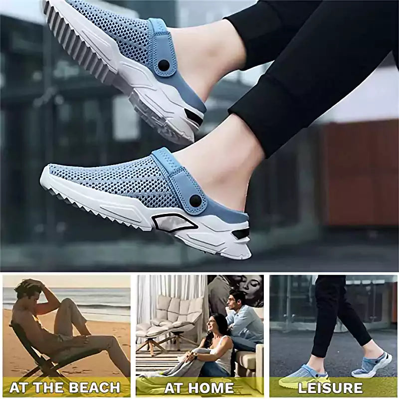 LetcloTM New Men's Orthopedic Hollow-Out Crocs / Sandals