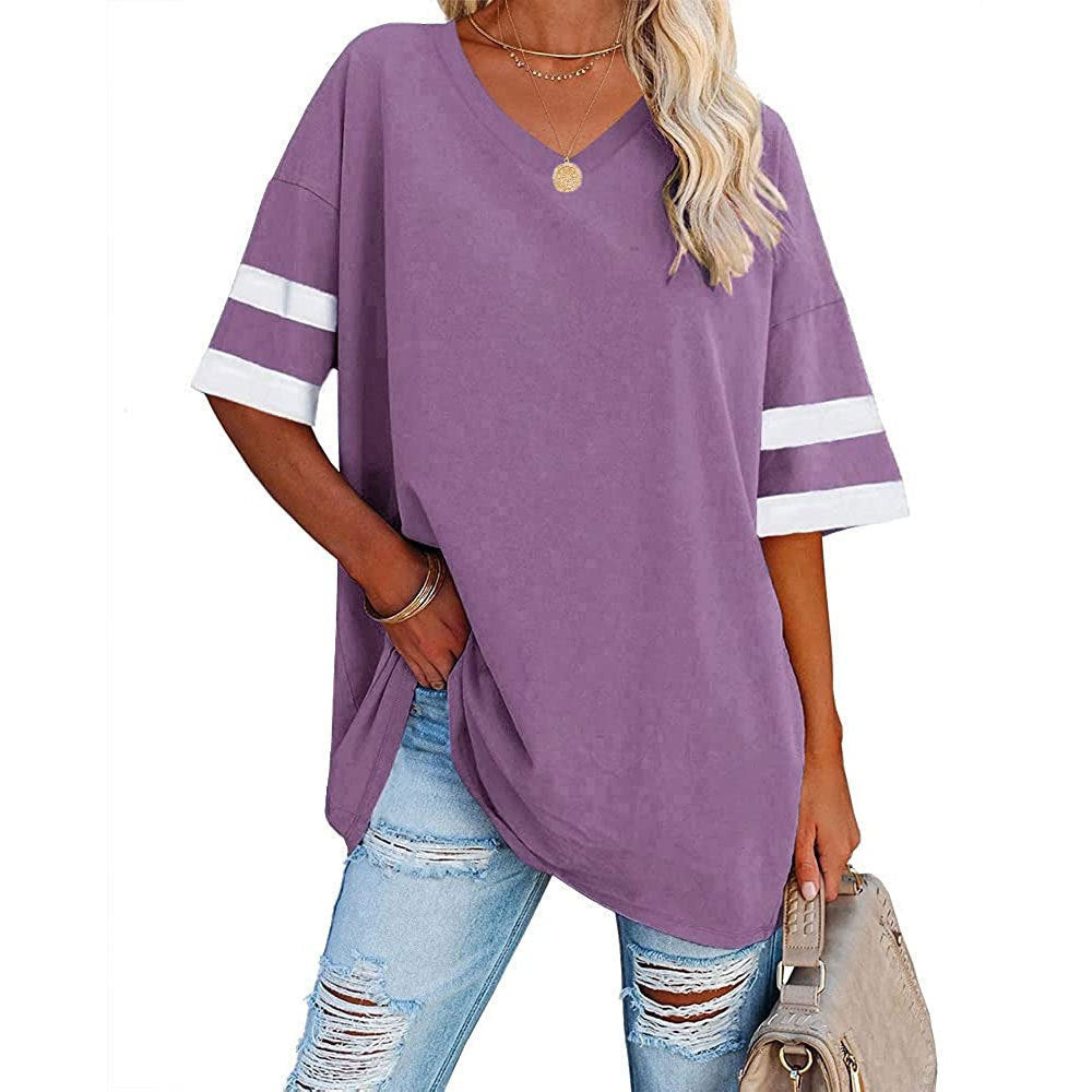 🔥Up to 69% OFF Today🔥Women Summer 2025 Tops 20 Colors Casual V-neck T-shirts