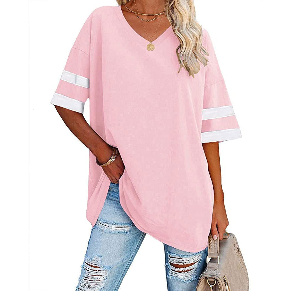 🔥Up to 69% OFF Today🔥Women Summer 2025 Tops 20 Colors Casual V-neck T-shirts
