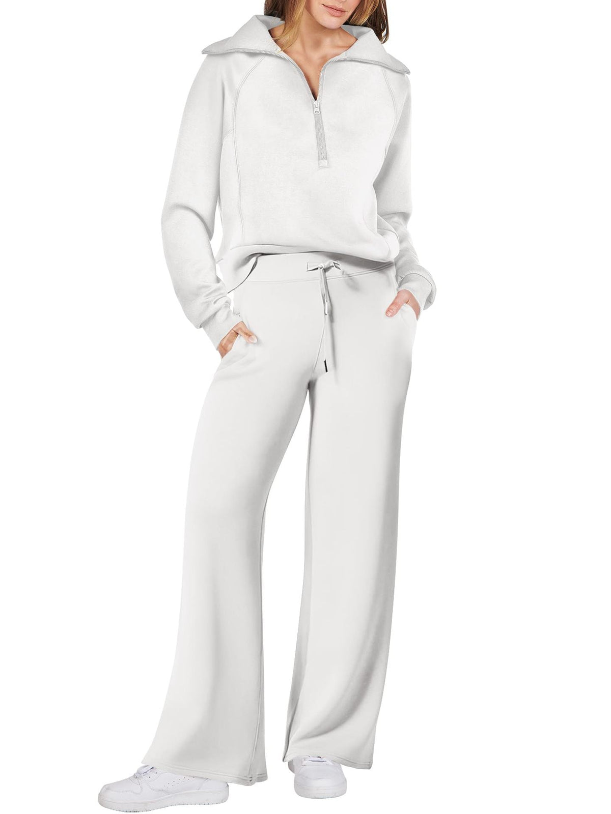 ⏰Hot Sale-Women's 2 Piece Casual Outfits Sweatsuit Set (Buy 2 Free Shipping)