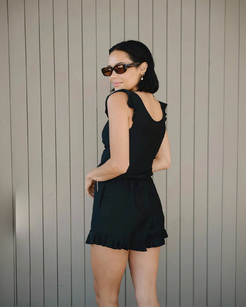 Built-in Bra Swim Romper