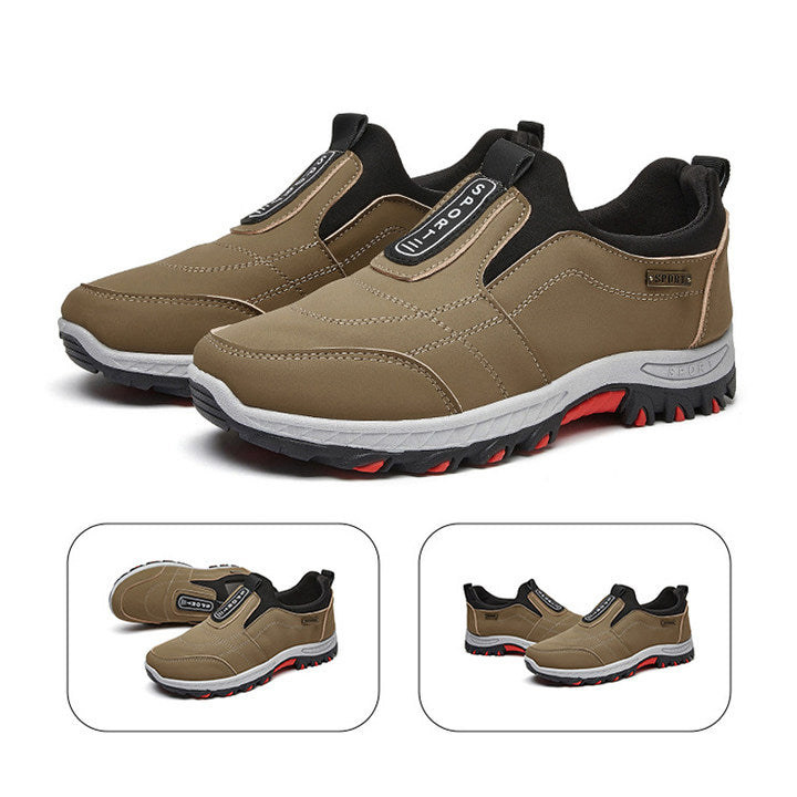 [🔥Authenticity Guaranteed] Men's Comfortable Waterproof Breathable Anti-Sprain Orthopedic Hiking Shoes