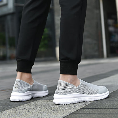 Men's Breathable Mesh Slip On Sneakers