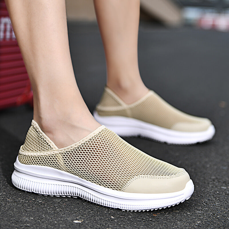 Men's Breathable Mesh Slip On Sneakers