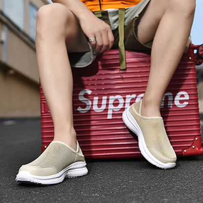 Men's Breathable Mesh Slip On Sneakers