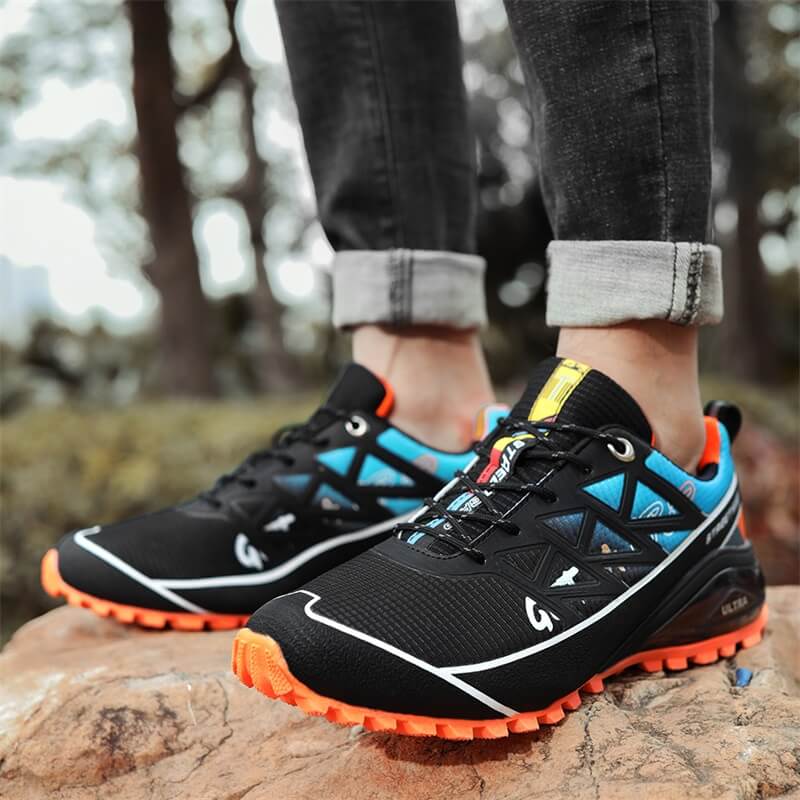 Men's Colorful Outdoor Waterproof Hiking Shoes