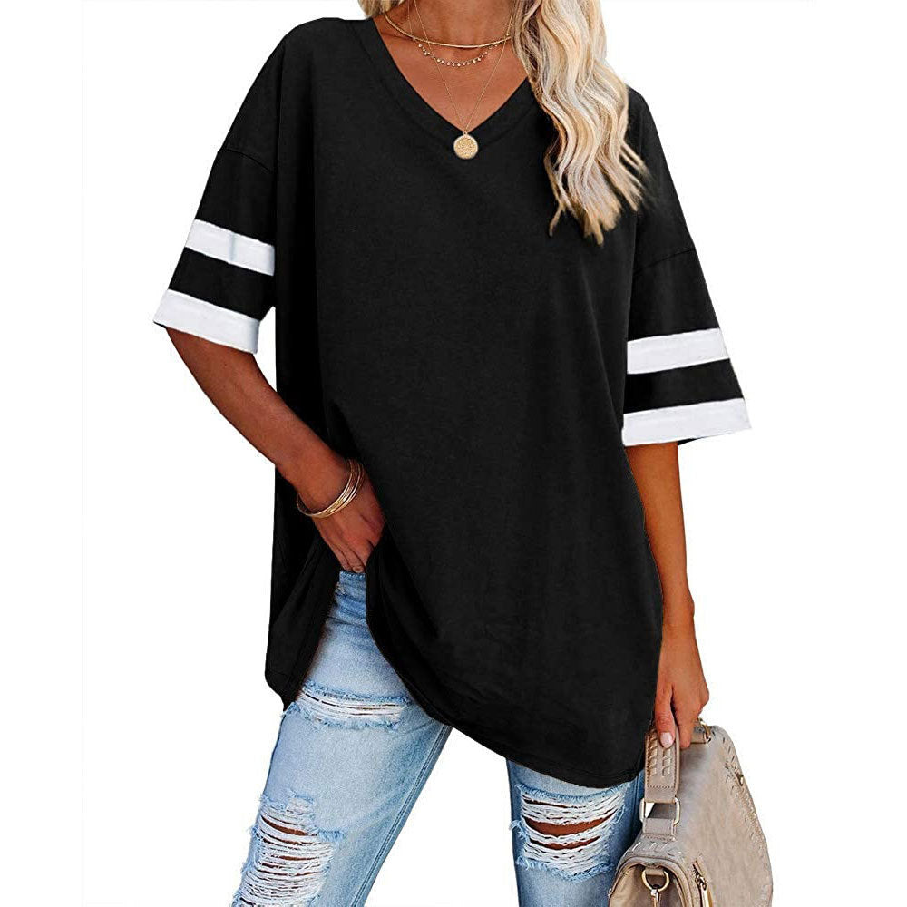 🔥Up to 69% OFF Today🔥Women Summer 2025 Tops 20 Colors Casual V-neck T-shirts