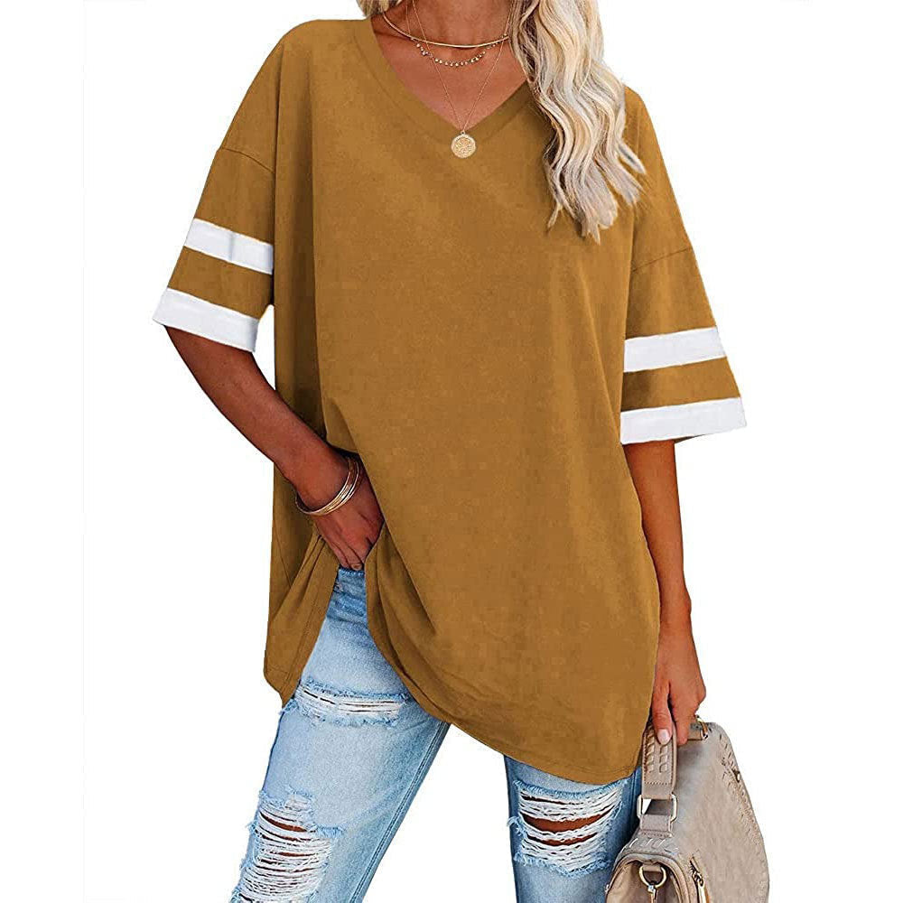 🔥Up to 69% OFF Today🔥Women Summer 2025 Tops 20 Colors Casual V-neck T-shirts