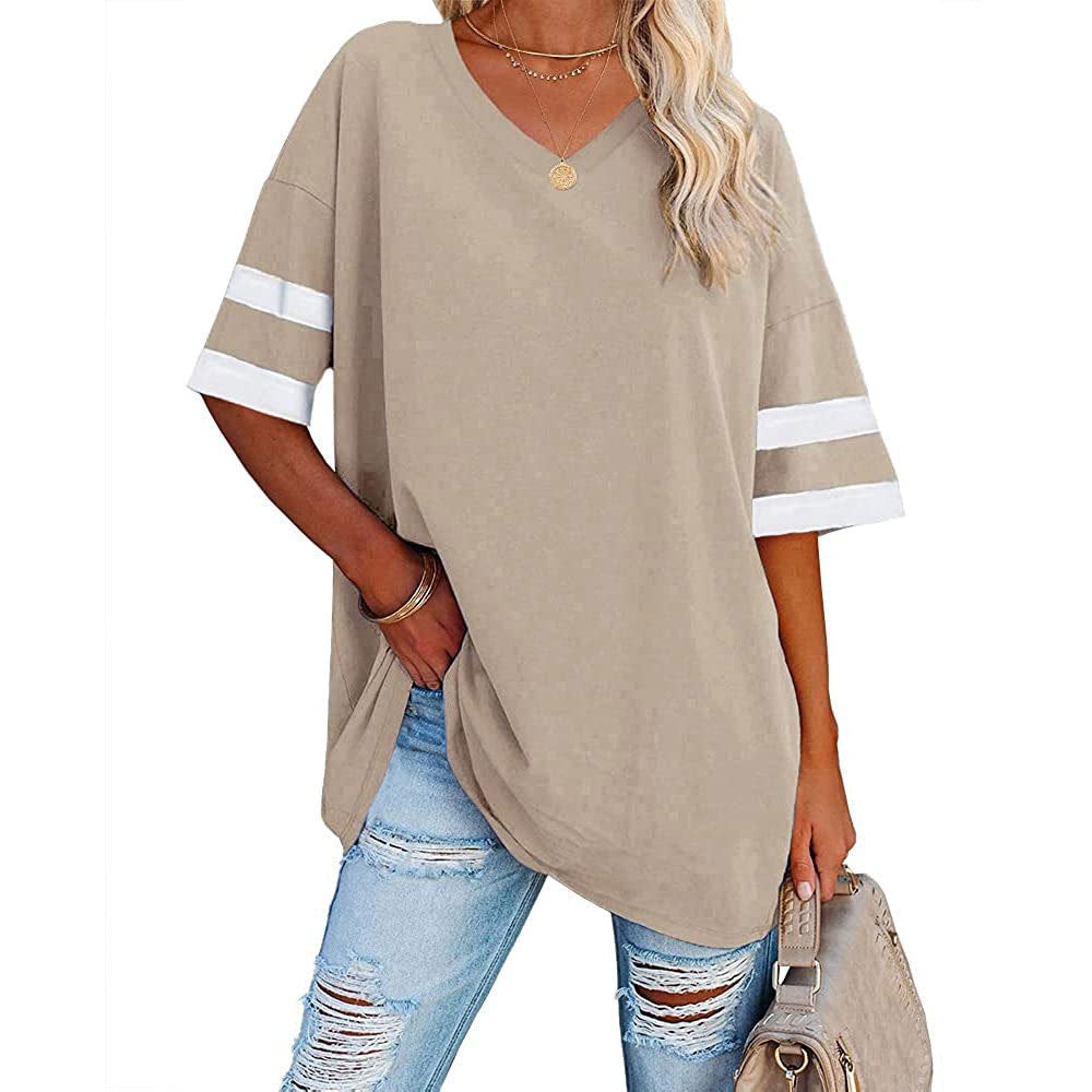 🔥Up to 69% OFF Today🔥Women Summer 2025 Tops 20 Colors Casual V-neck T-shirts