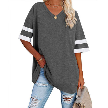 🔥Up to 69% OFF Today🔥Women Summer 2025 Tops 20 Colors Casual V-neck T-shirts