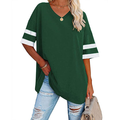 🔥Up to 69% OFF Today🔥Women Summer 2025 Tops 20 Colors Casual V-neck T-shirts