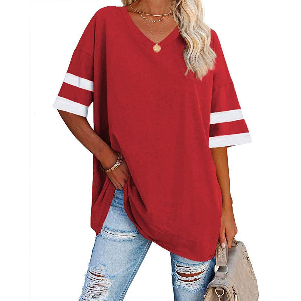 🔥Up to 69% OFF Today🔥Women Summer 2025 Tops 20 Colors Casual V-neck T-shirts