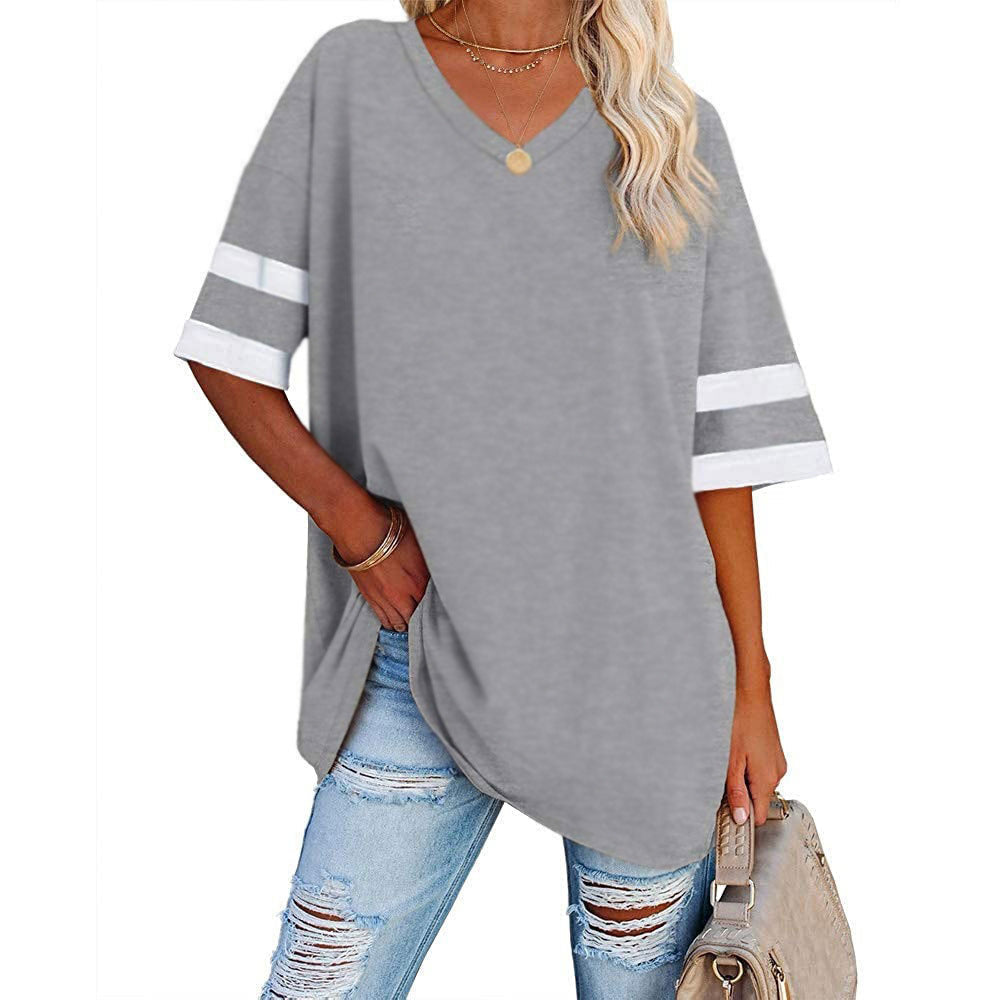 🔥Up to 69% OFF Today🔥Women Summer 2025 Tops 20 Colors Casual V-neck T-shirts