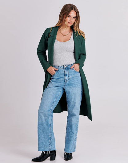 ANRABESS Cardigan for Women Oversized Open Front Sweater Coat Long Sleeve Lapel Blazer Jacket Fall Outwear Coatigan