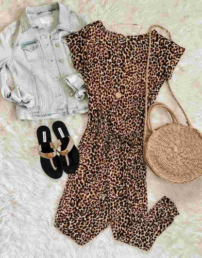 ANRABESS Casual Off Shoulder Elastic Waist Stretchy Long Romper Jumpsuit