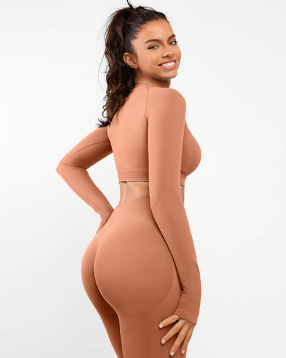 AirWear Long Sleeve & High-Waist Legging Set
