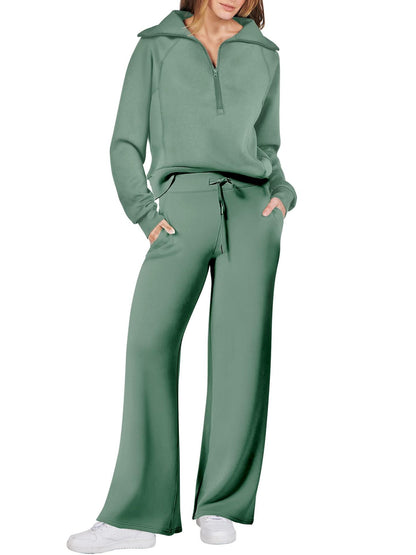 ⏰Hot Sale-Women's 2 Piece Casual Outfits Sweatsuit Set (Buy 2 Free Shipping)
