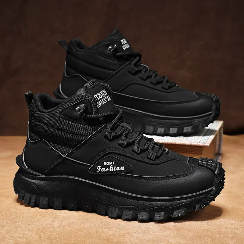 (⏰Limited Time Sale 70% OFF) Men’s Work Hiking Boots – Waterproof, Non-Slip, Puncture and Smash Resistant, Wide Toe, Arch Support – Ideal for Daily Wear and Outdoor Adventures